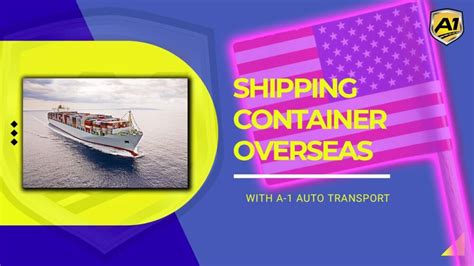 how to ship a container overseas